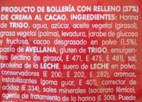 Bollycao - Ingredients - es