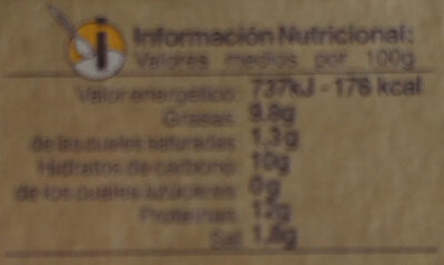 Chipirones rellenos - Nutrition facts - es