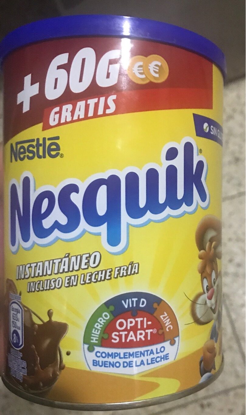 Cacao Nesquik 400 GRS - Product - es