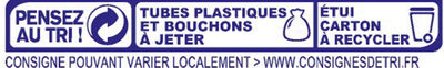 NESTLE Lait Concentré Sucré lait entier 2 tubes de 170g - Recycling instructions and/or packaging information - fr
