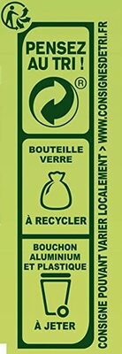 Huile d'Olive Vierge Extra Bio - Recycling instructions and/or packaging information