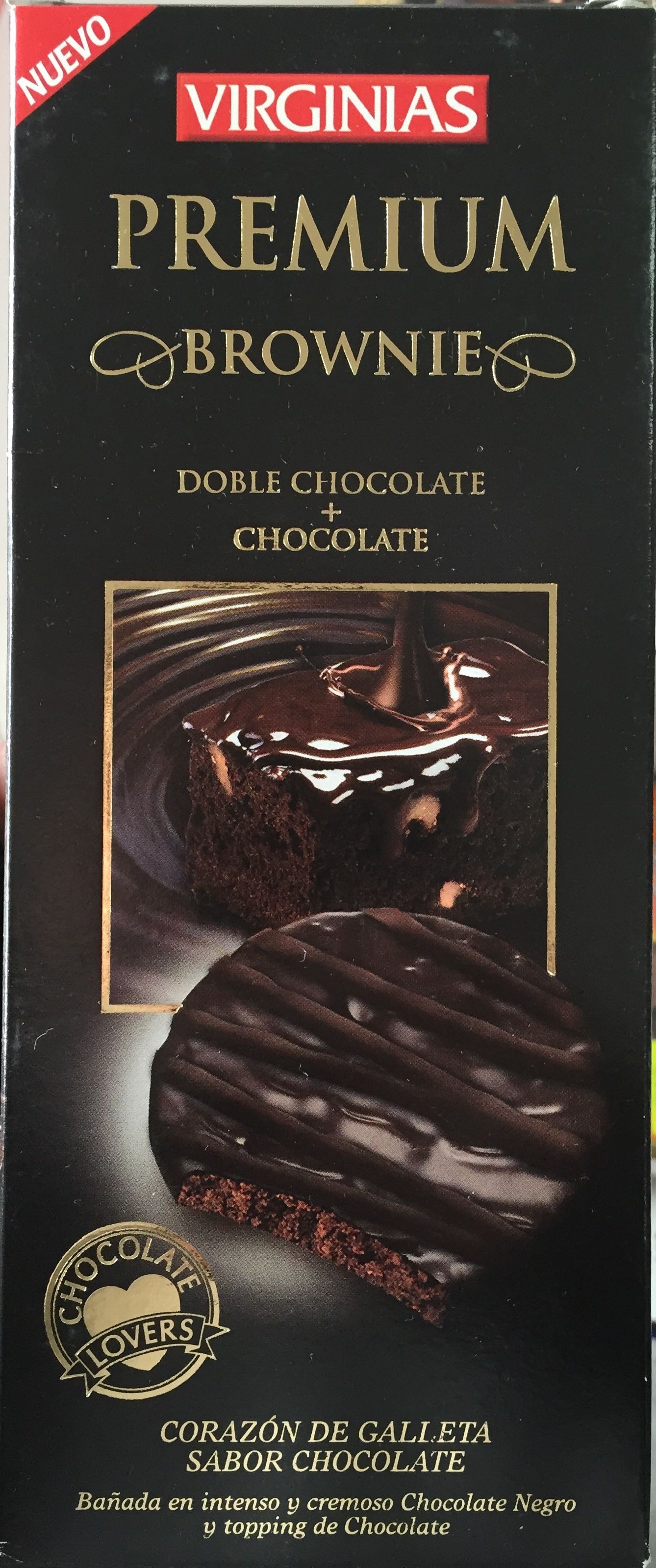 Premium brownie - Biscuit recouvert de chocolat - Product - fr