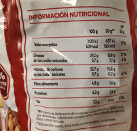 Patatas fritas al punto de sal Sin Gluten bolsa 170 g - Nutrition facts - es