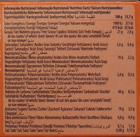 Galletas Digestive Avena naranja - Nutrition facts - en