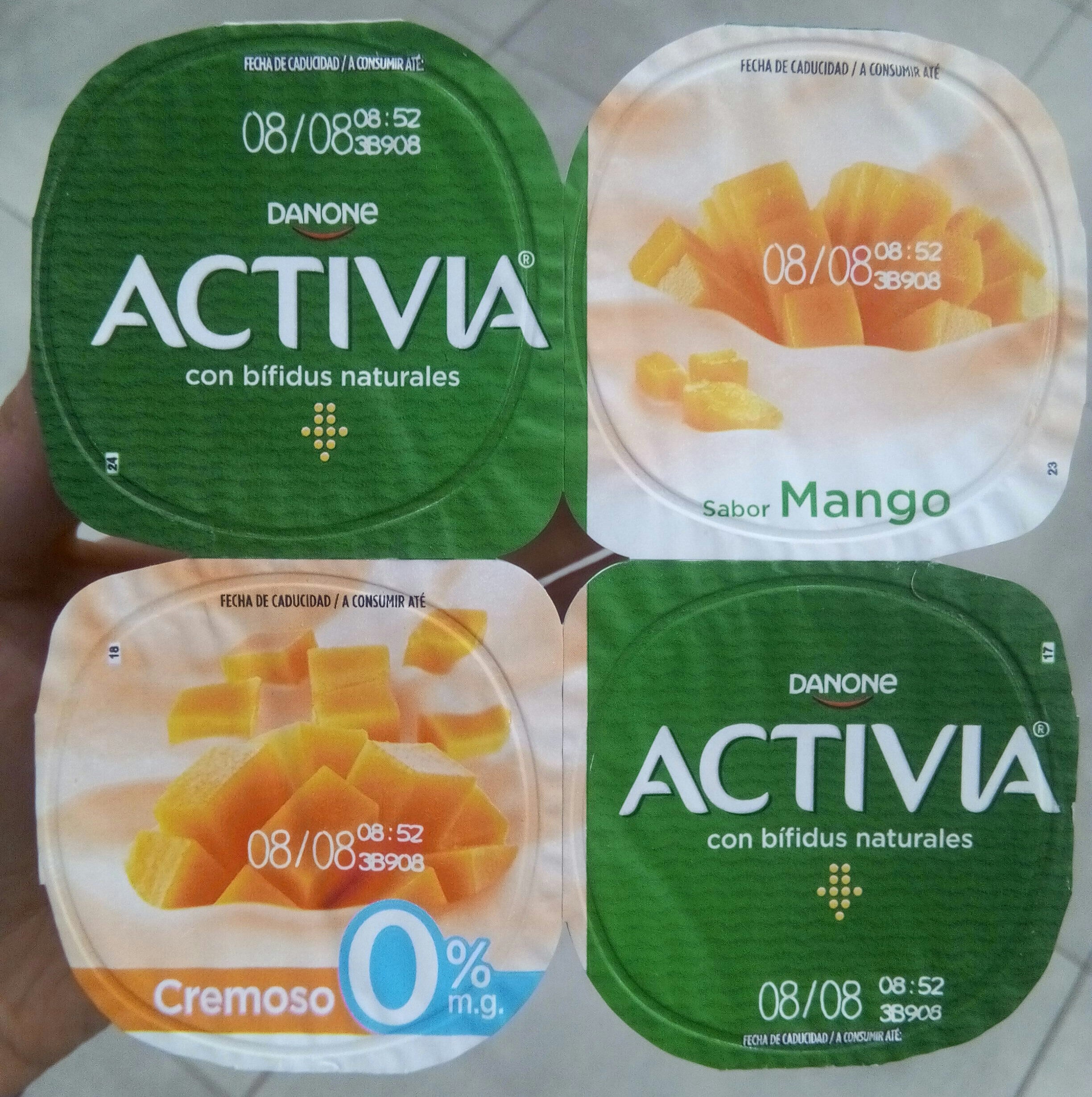 Yogur sabor mango - Product - es