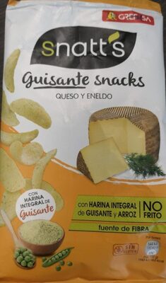 Guisante snacks - Queso y Eneldo - Product - es