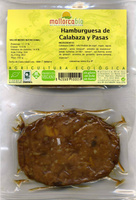 Hamburguesas vegetales Calabaza y pasas - Product - es