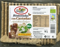 Biotostadas con castañas - Product - es
