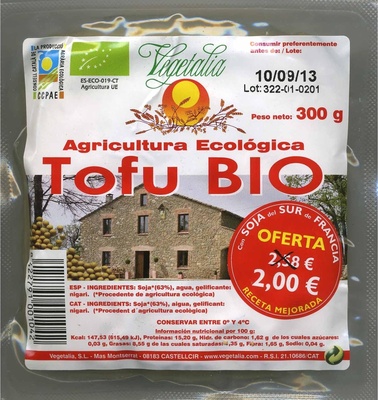 Tofu natural - Product - es
