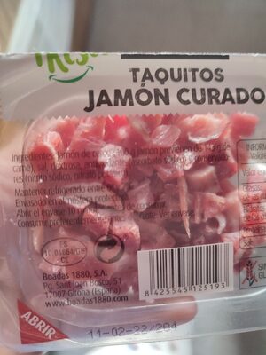 Taquitos jamón curado - 9