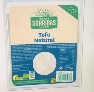 Tofu ecológico "Biográ" Natural - Product - es