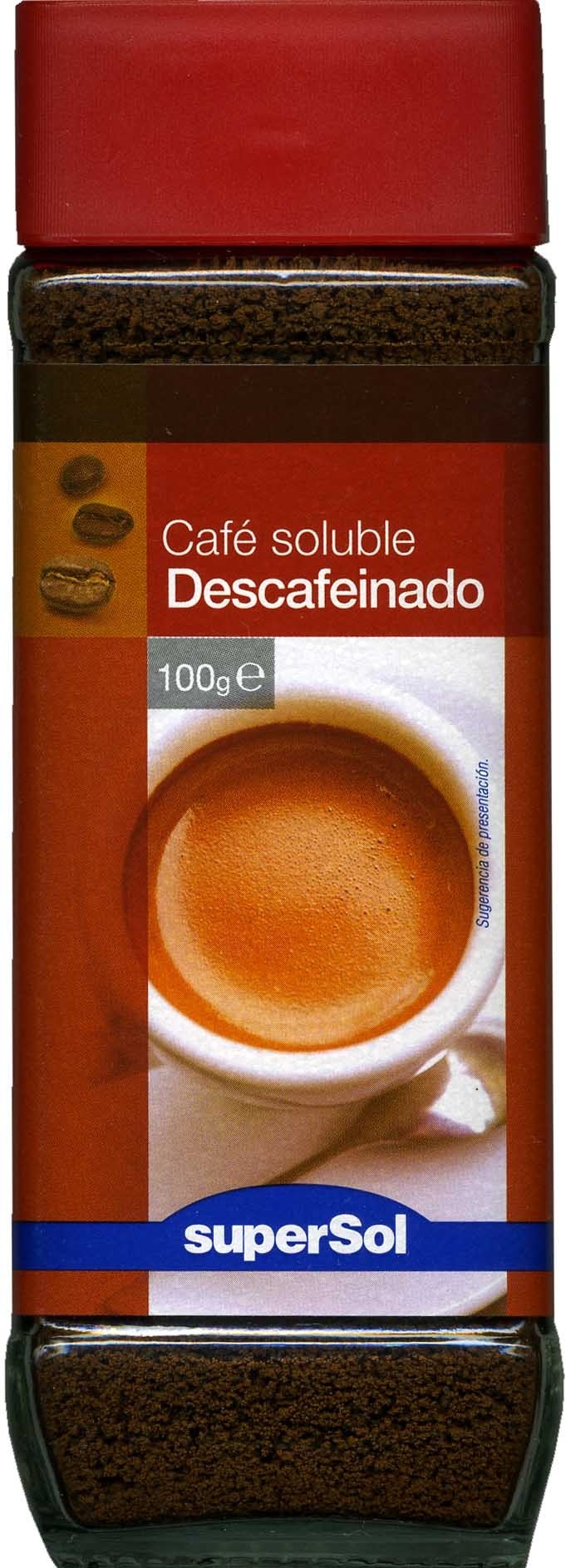 Café soluble descafeinado - Product - es