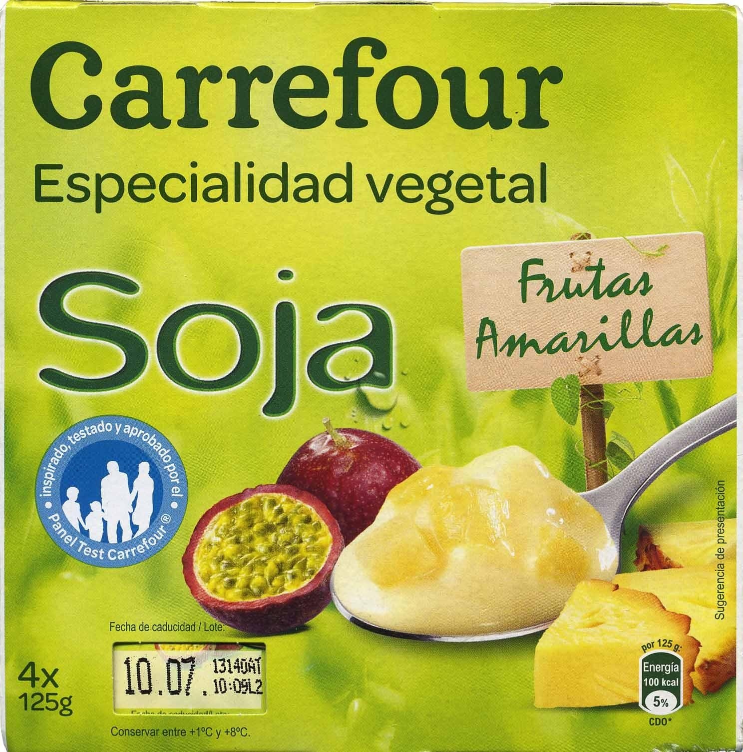 Especialidad Vegetal SOJA Frutas Amarillas - Product