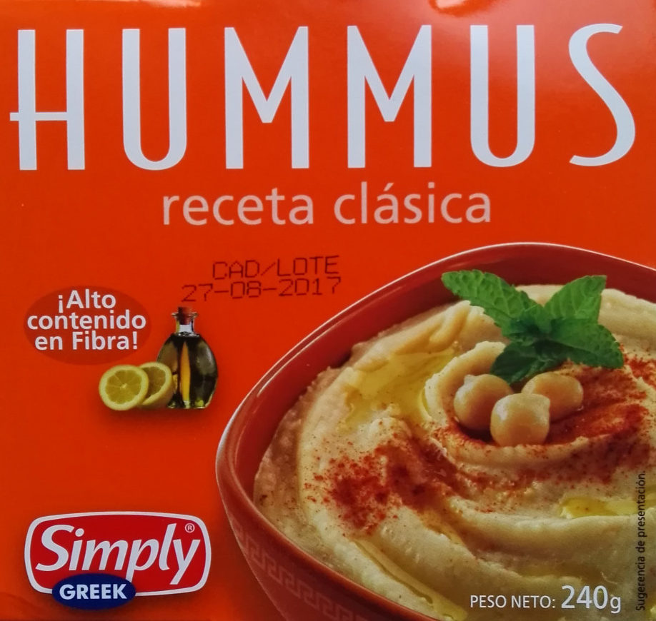 Hummus Receta clásica - Product - es