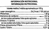 Salteado tradicional - Nutrition facts - es