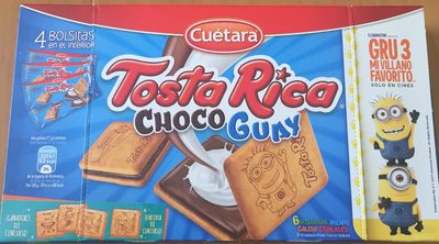 Choco guay galletas tostadas rellenas de chocolate - Product - es