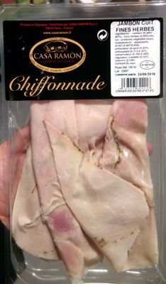 Chiffonnade - Jambon Cuit Fines Herbes - Product - fr