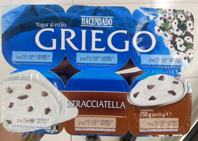 Yogur al estilo griego stracciatella - Product - en