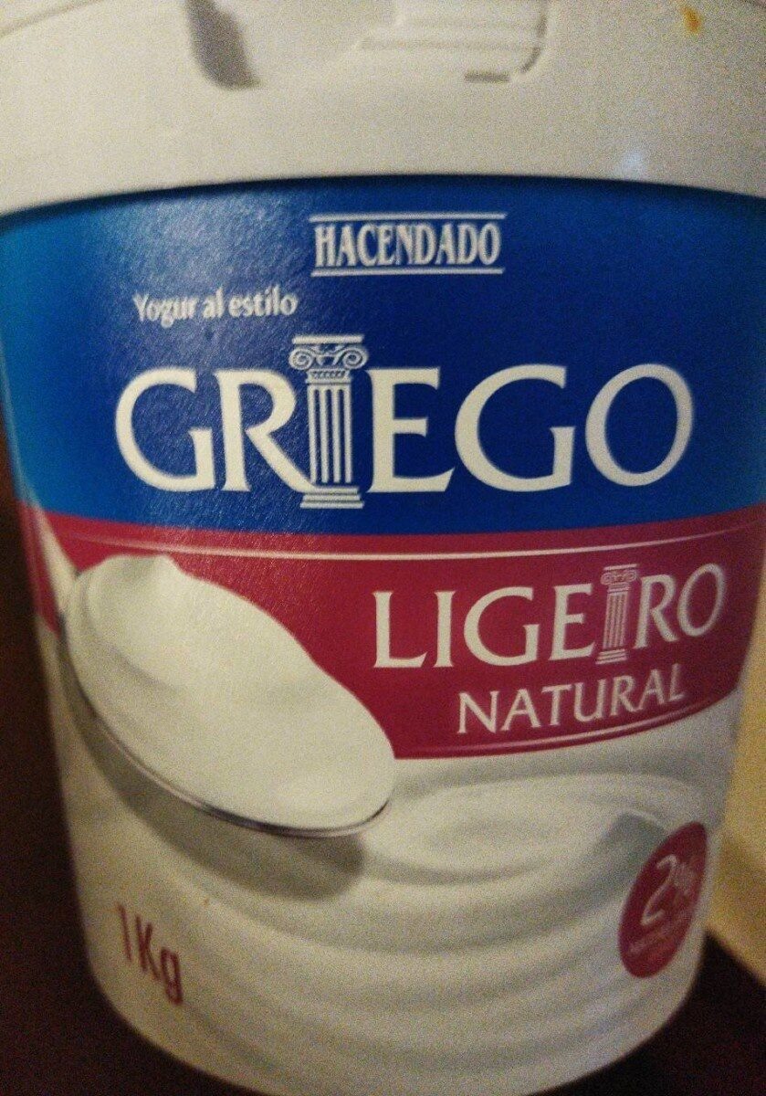 Yogur Griego Ligero Natural 2% M.G. - Product - es