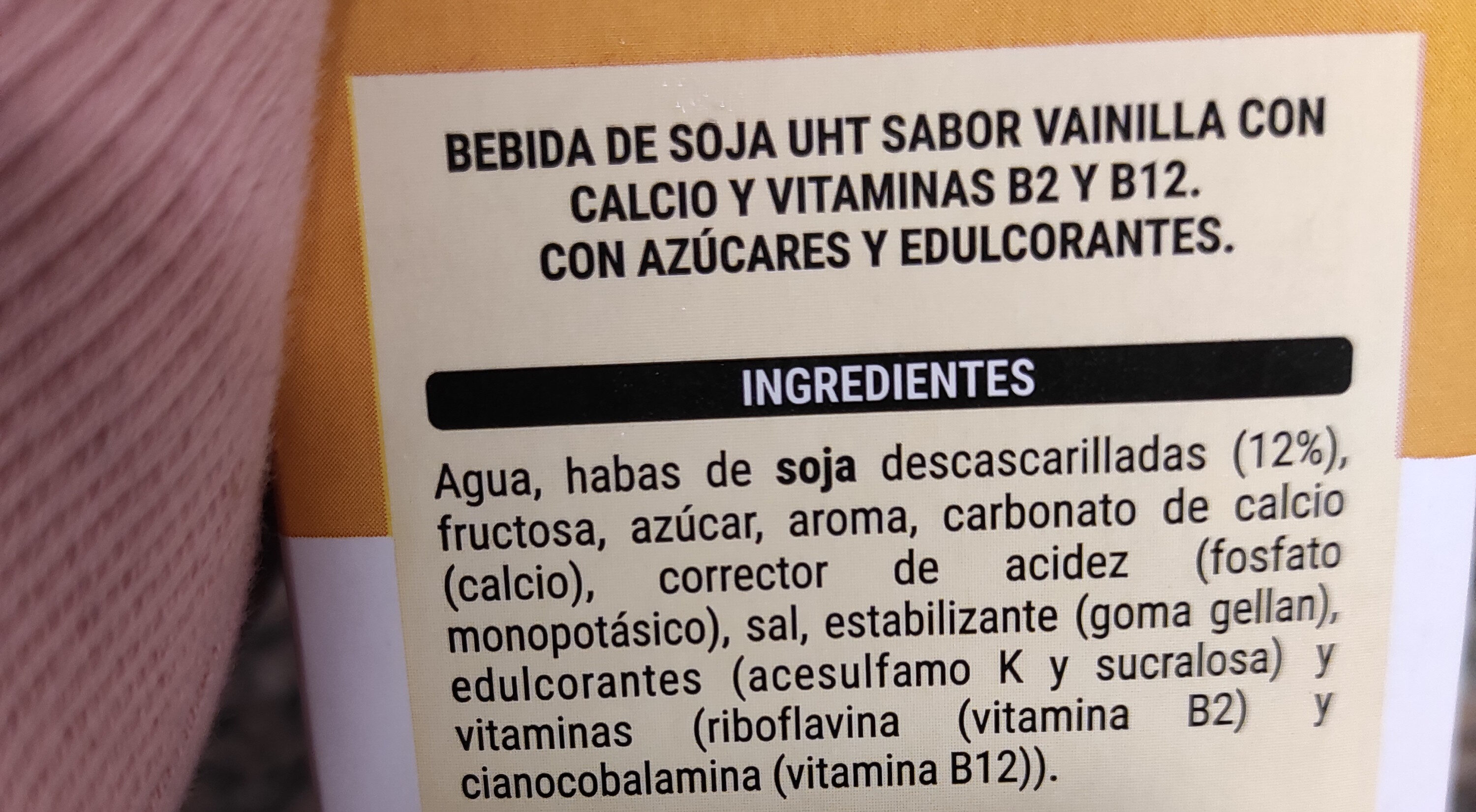 Soja - Ingredients - es
