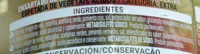 Banderillas dulces - Ingredients
