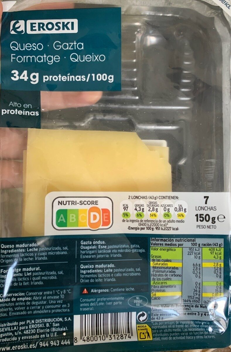 Queso alto en proteinas - Product - es