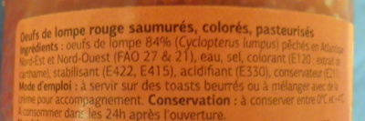 Oeufs de Lompe Rouge - Ingredients - fr