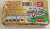 Beurre à teneur réduite en Matière Grasse (60%) - Doux - Product - fr