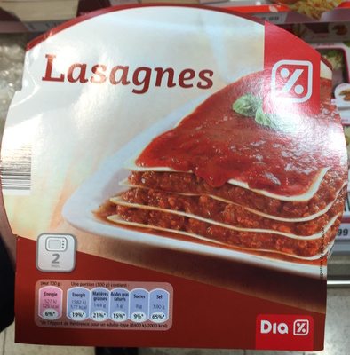 Lasagnes - Product - fr