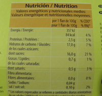 Flan saveur vanille nappé de caramel (x 12) - Nutrition facts - fr