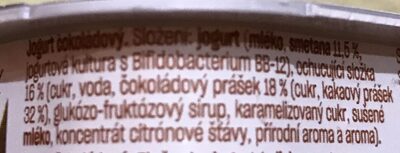 Řecký jogurt čokoláda - Ingredients