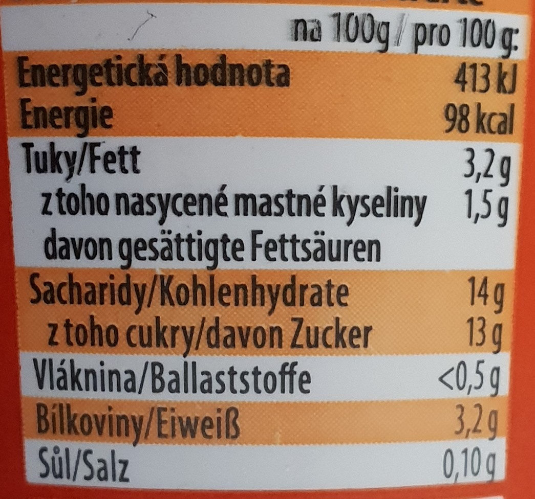 Joghurt Erdbeere - Nutrition facts - de
