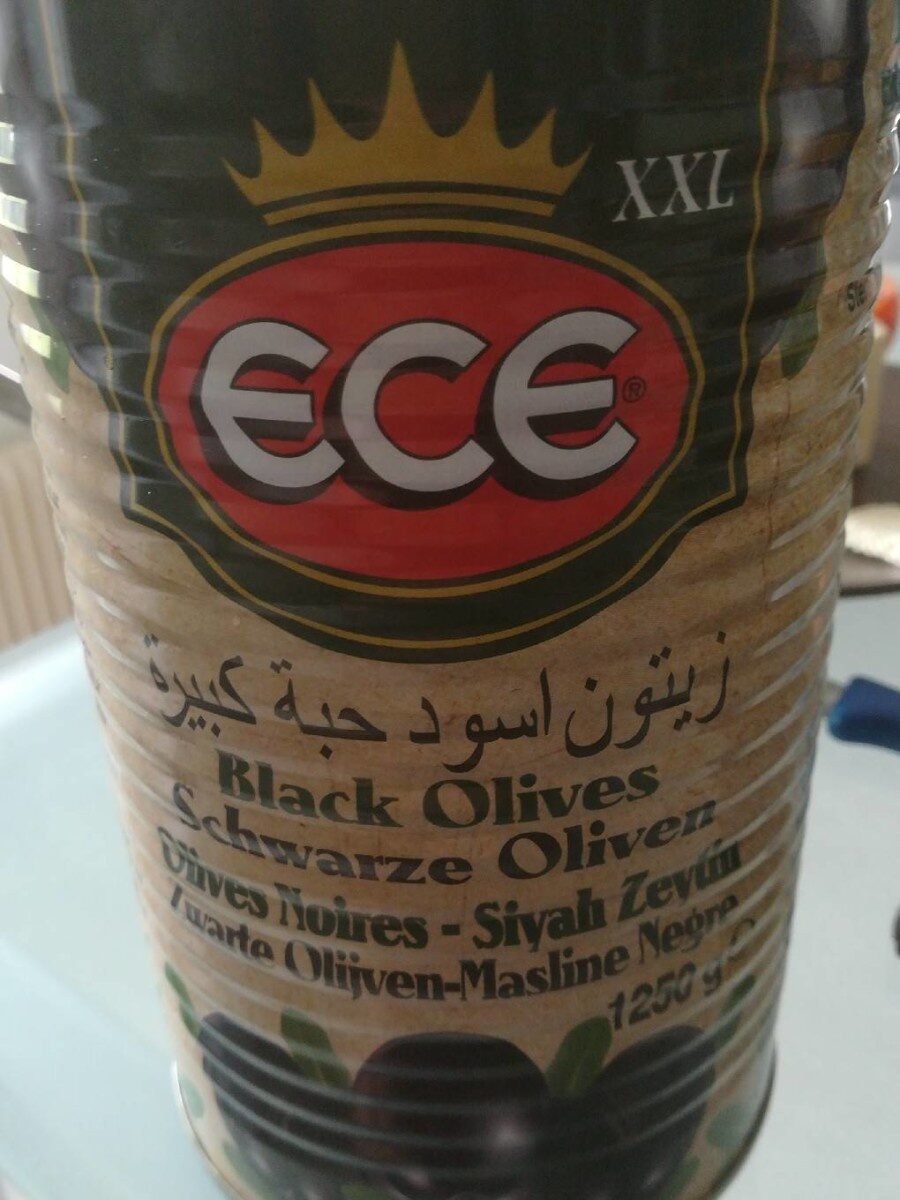 Ece Schwarze Oliven - Product - fr