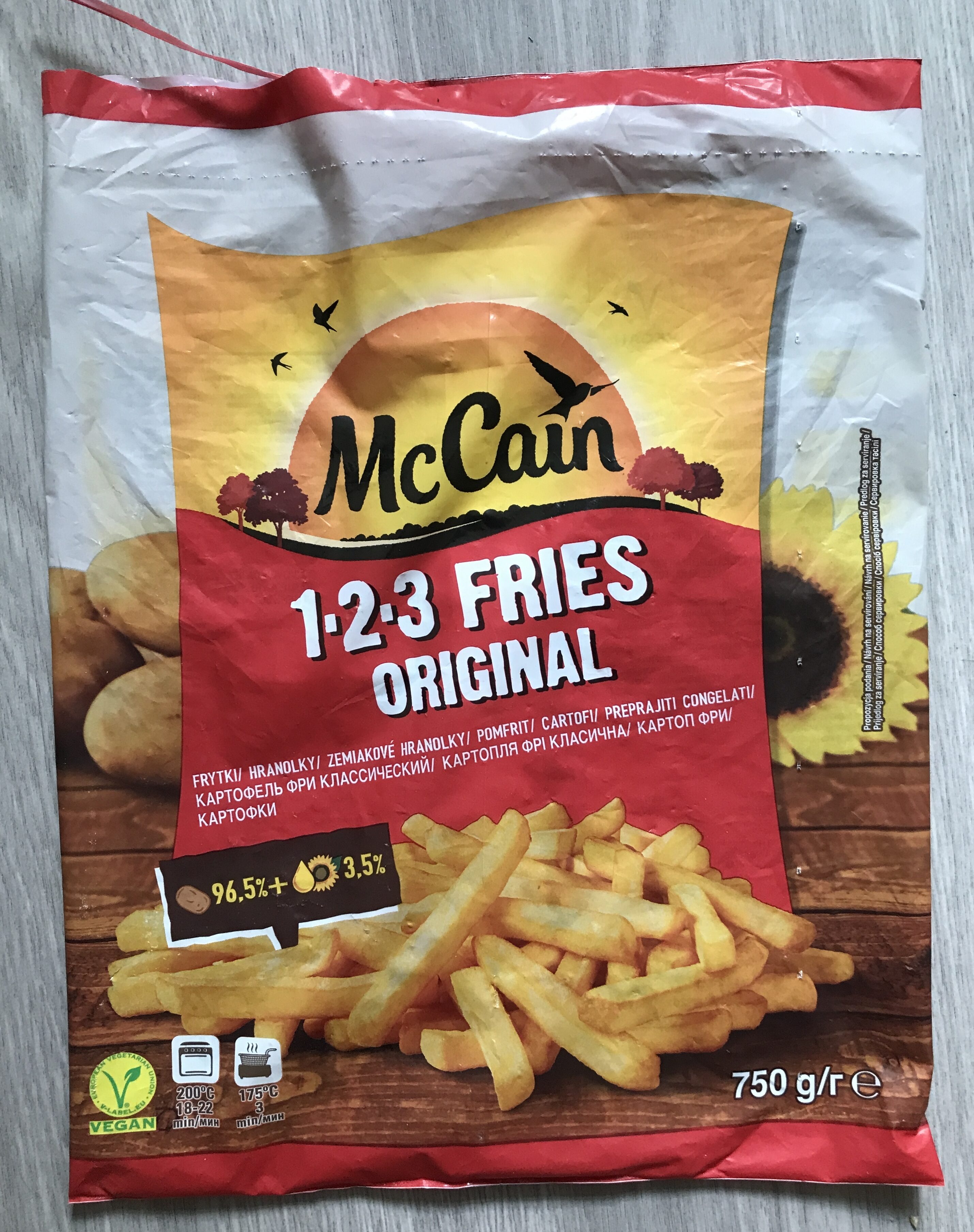 123 Fries original - Product - cs