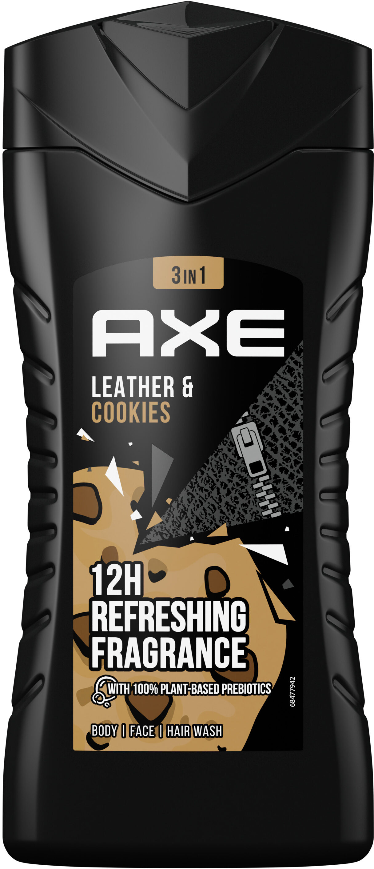 AXE Gel Douche Homme Collision Cuir & Cookies 12h Parfum Frais 250ml - Product - fr