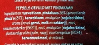 Pinda pepsels - Ingredients - nl