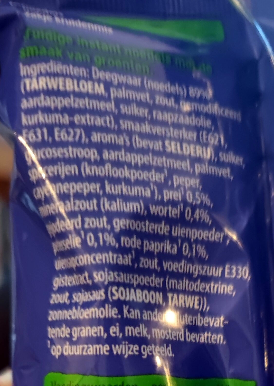 Good noodles groenten - Ingredients - nl