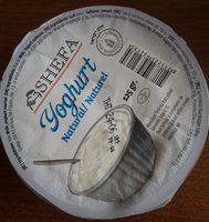 Shefa Natural Yoghurt - Ingredients - en