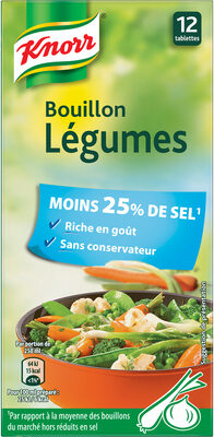Bouillon Légumes Réduit en Sel - Product - fr