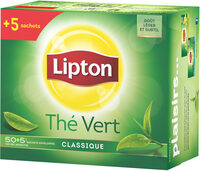 Lipton Thé Vert Classique 50+5 Sachets - Product - fr