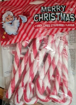 Candy canes strawberry flavour - Product