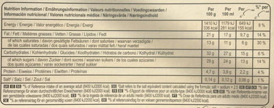 MAGNUM Glace Bâtonnet Mini Amande 6x55ml - Nutrition facts - en