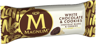 Magnum - White chocolate & cookies - Product - en