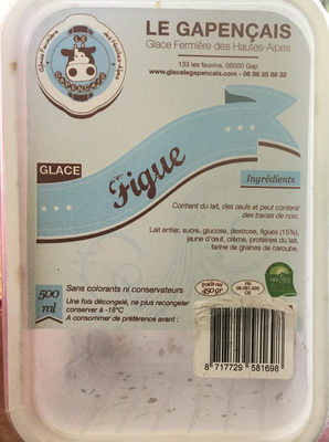 Glace figue - Product