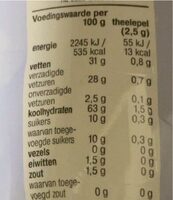 Koffiecreamer Pot - Nutrition facts - nl