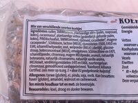 Koekjes Mix - Ingredients - nl