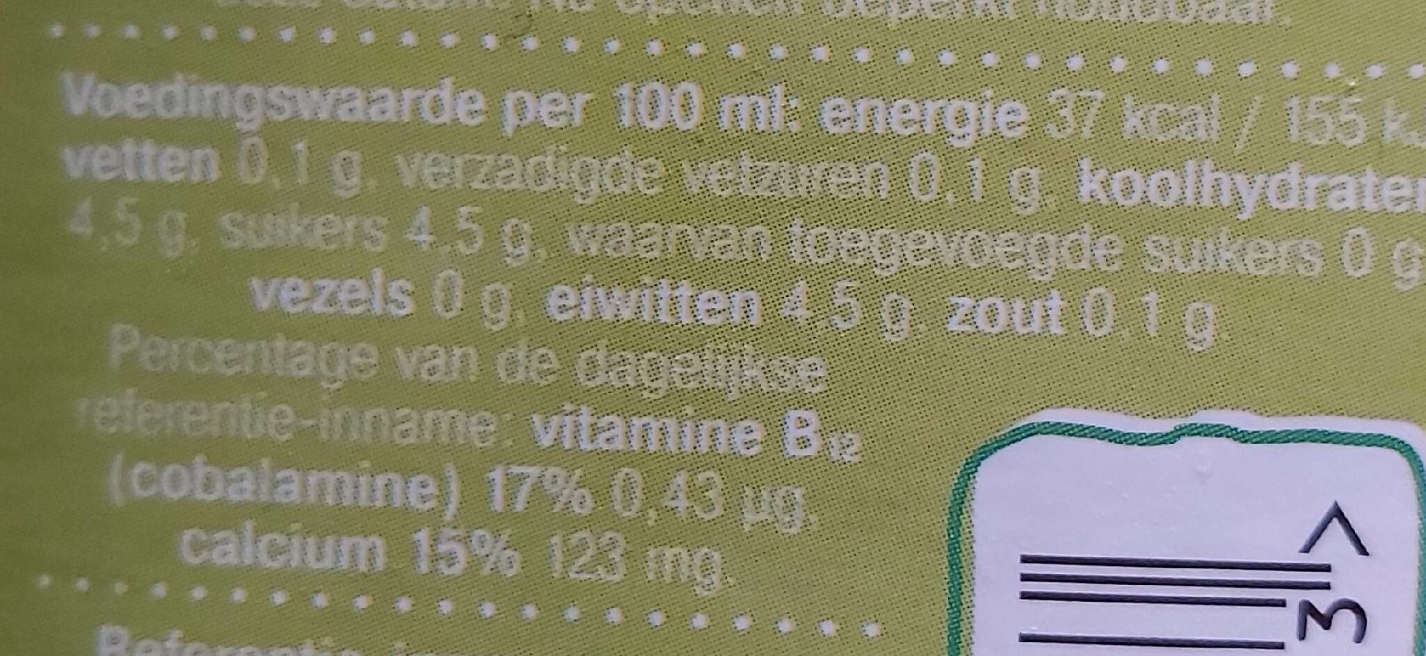 Verse magere yoghurt - Nutrition facts - nl