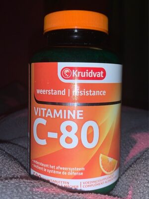 Wegversperring regering Zuinig Vitamine C-80 - Kruidvat