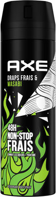 Axe Déodorant Homme Bodyspray Draps Frais & Wasabi 48h Non-Stop Frais 200ml - Product - en