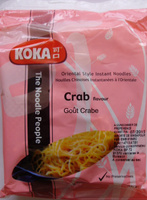 Nouilles chinoises instantanées à l'orientale goût crabe - Product - fr
